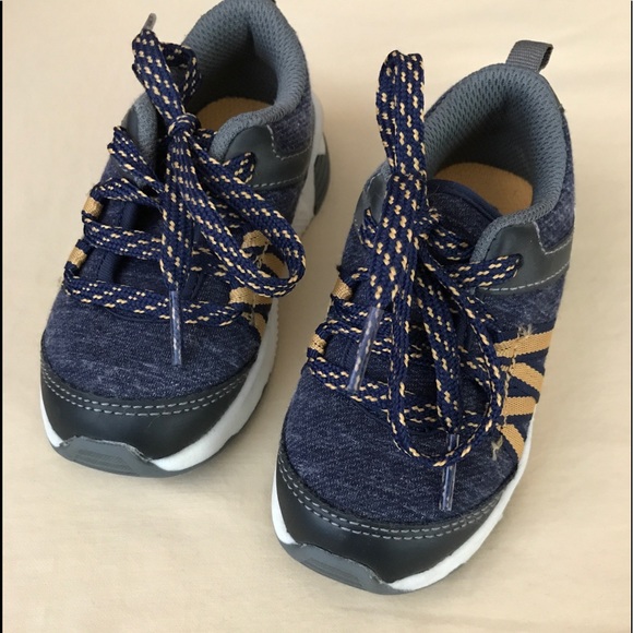 oshkosh gold high top sneakers